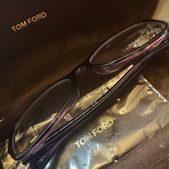 Tom Ford Purple and Black Eyeglasses - Picture 6 of 8